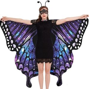 Halloween costume Butterfly Wings for Women Double-Sided Costume Adult party